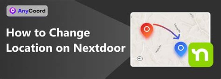 How to change location on nextdoor