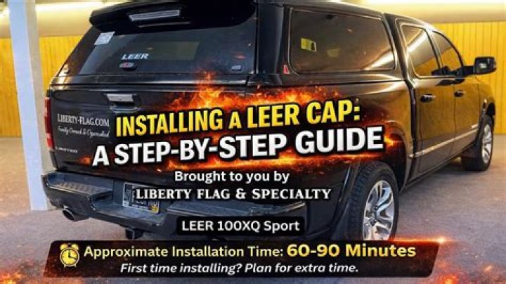 How to install a leer truck cap