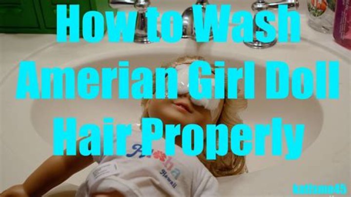 How to wash american girl doll hair