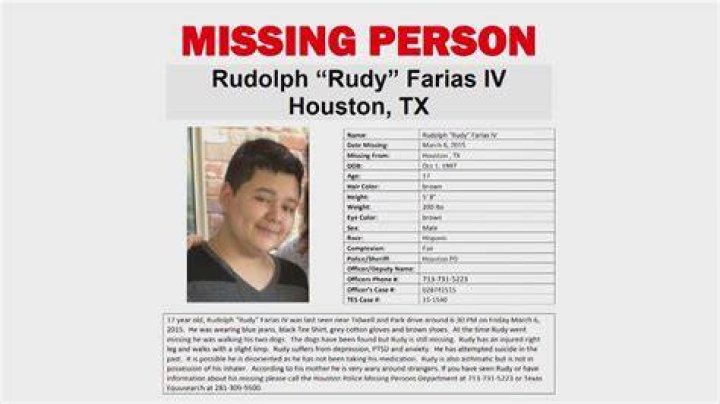 How was Rudy Farias found?