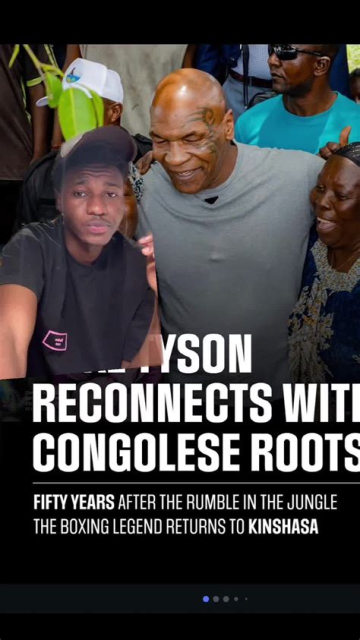 “I Am NOT An American, I Am From Congo” – Mike Tyson Reveals His True Identity (Video)