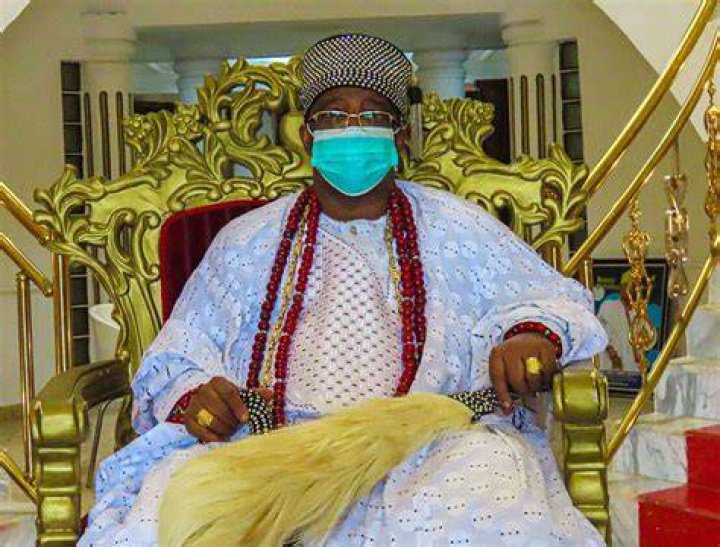 “I Lived In Ikorodu For 8 Years” – TolaniBaj Reveals As She Visits Oba Kabiru Adewale Shotobi