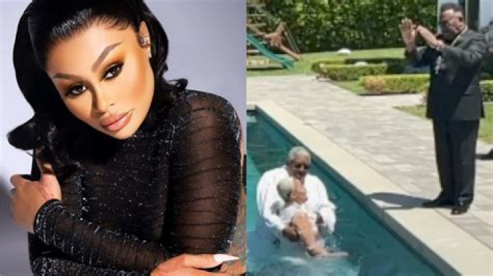 I’m Born Again – Blac Chyna Says As She Gets Baptized On Her Birthday (Video)