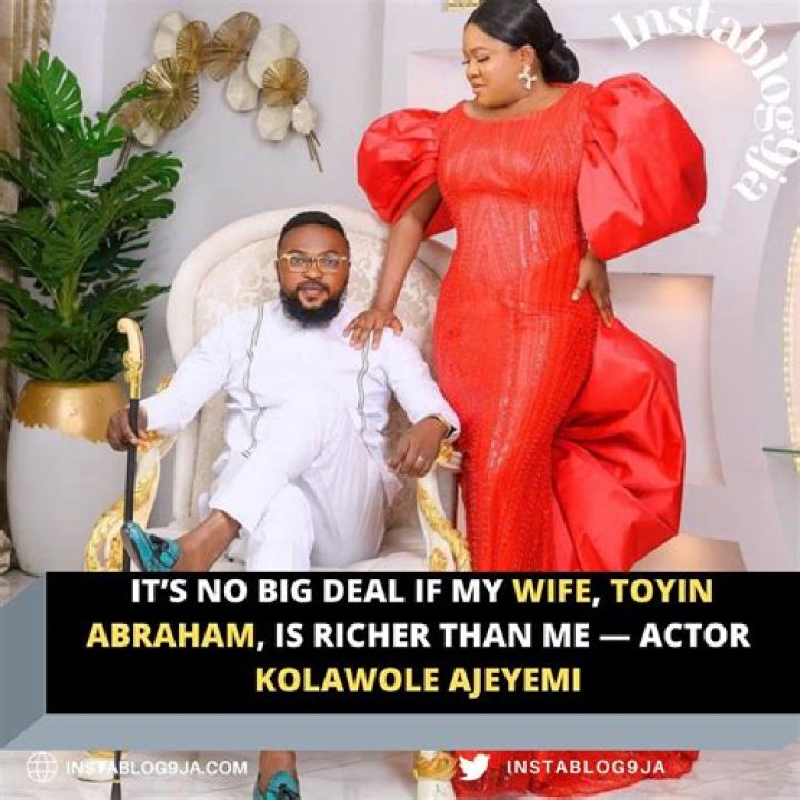 It’s No Big Deal If My Wife, Toyin Abraham, Is Richer Than Me — Actor Kolawole Ajeyemi