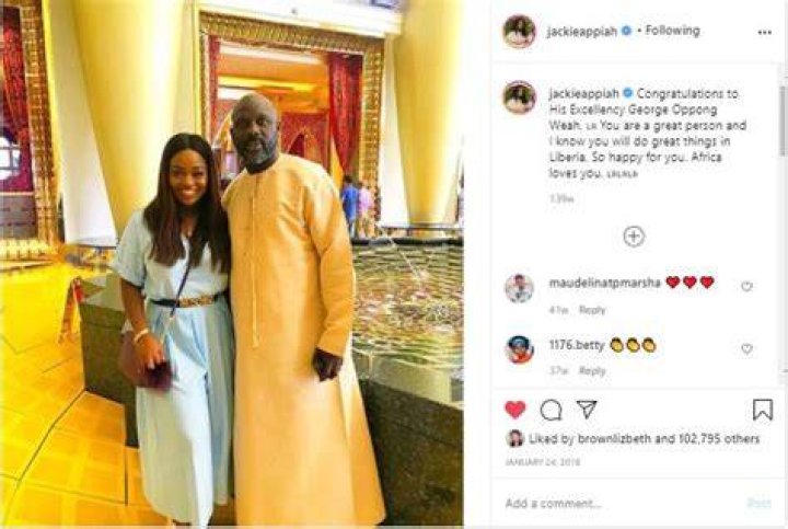 Jackie Appiah Is Allegedly Pregnant For Liberia’s President George Oppong Weah