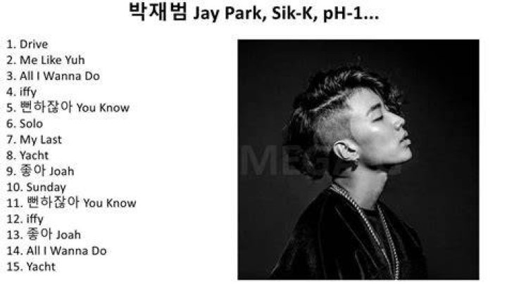 Jay Park Top Songs and Awards