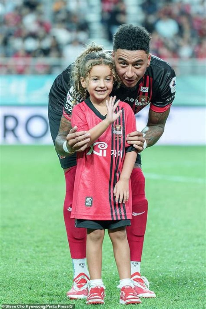 Jesse Lingard Children: Meet His Daughter
