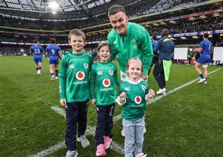 Johnny Sexton Children: Meet Luca, Amy, Sophie