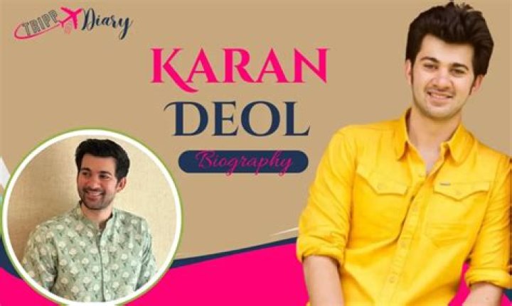 Karan Deol Bio, Age, Parents, Wife, Children, Net Worth