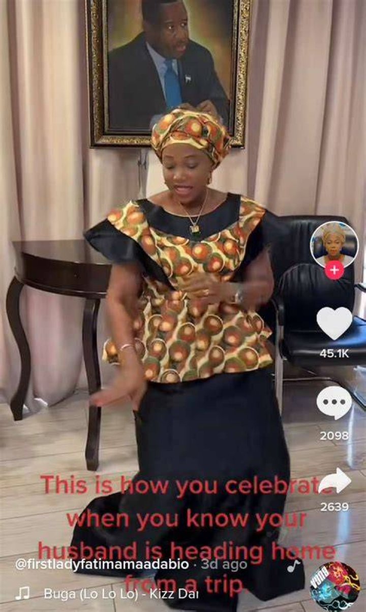 Kizz Daniel Reacts As Sierra Leone President’s Wife Joins The ‘Buga Dance Challenge’ in Lovely Video