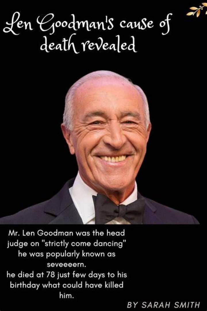 Len Goodman Cause Of Death, Age, Funeral