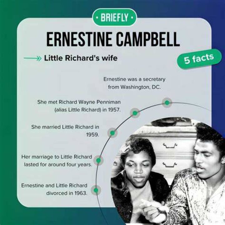 Little Richard Wife: Who is Ernestine Campbell?