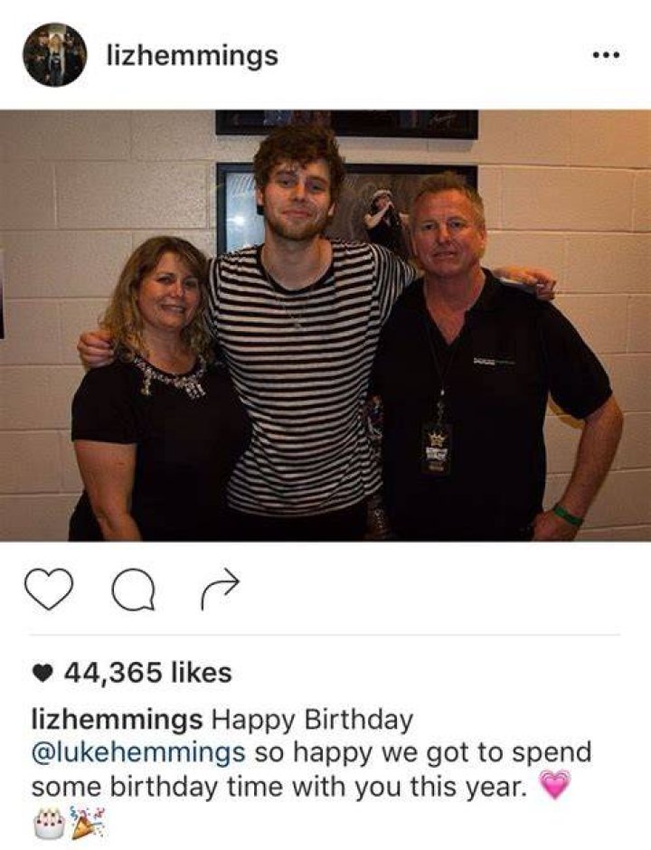 Luke Hemmings Parents: Meet Liz And Andrew Hemmings