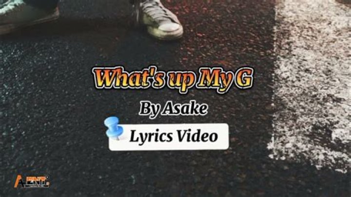 LYRICS: Asake – What’s Up My G