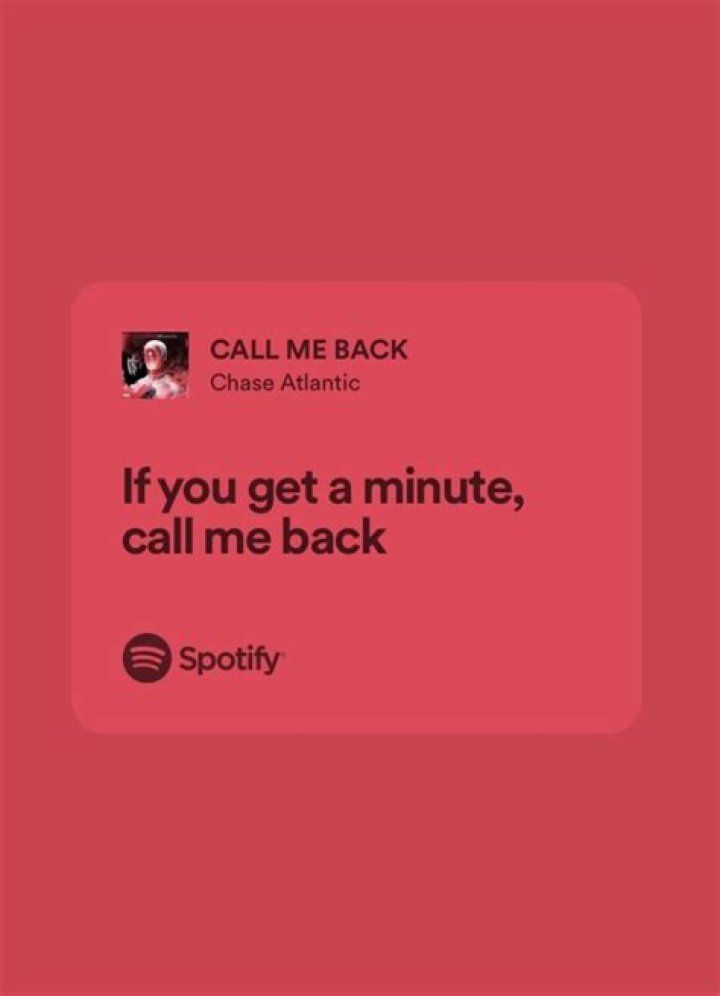 LYRICS: Chase Atlantic – Call Me Back