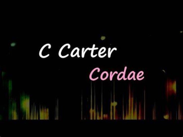 LYRICS: Cordae – C Carter
