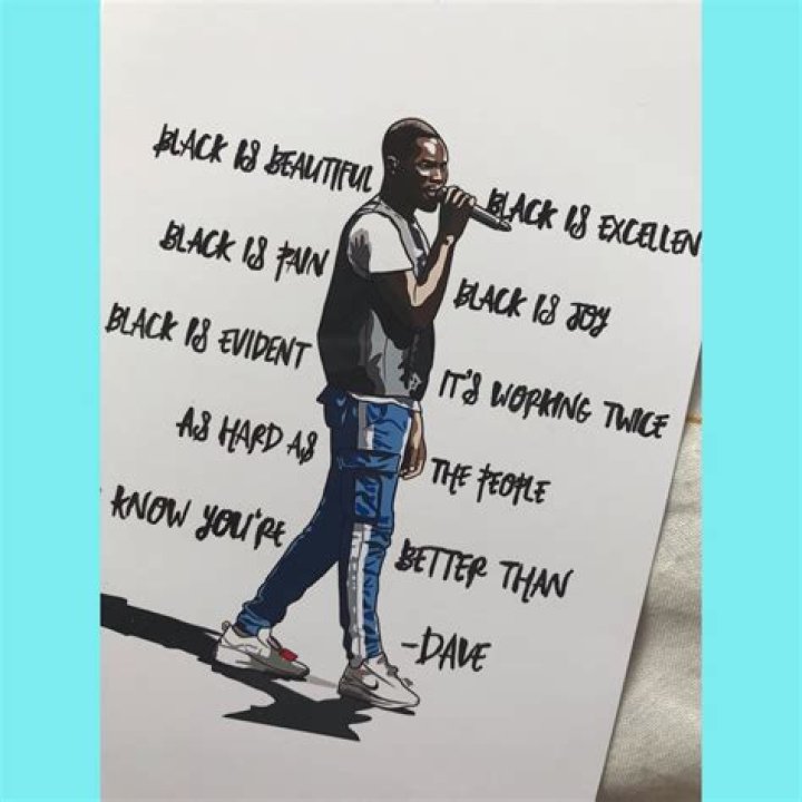 LYRICS: Dave – Black