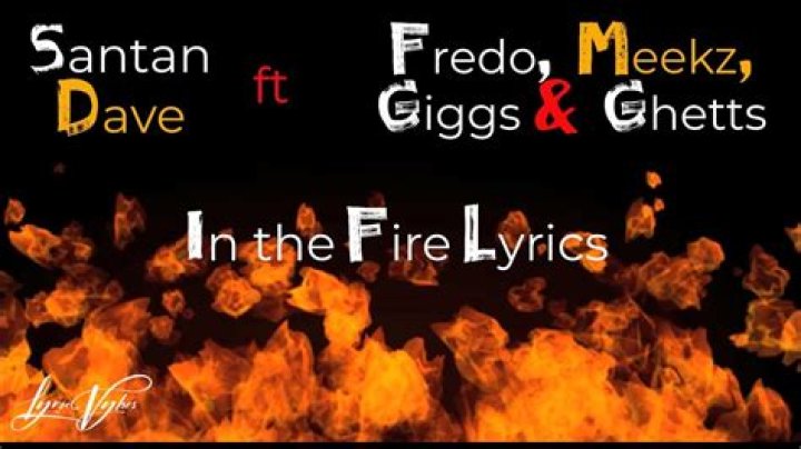 LYRICS: Dave ft Meekz Manny X Giggs X Ghetts X Fredo – In The Fire