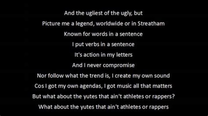 LYRICS: Dave – Picture Me
