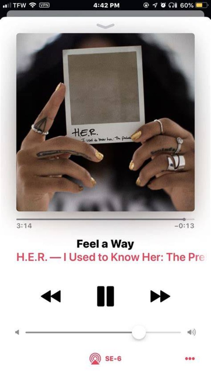LYRICS: H.E.R – Feel a Way