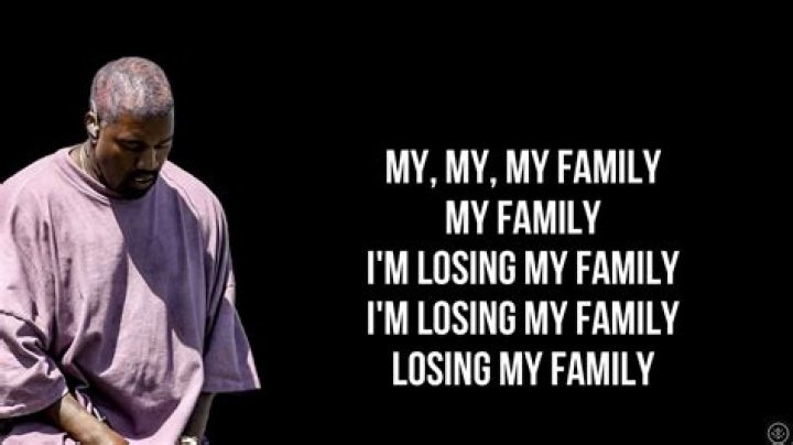LYRICS: Kanye West – Never Abandon Your Family