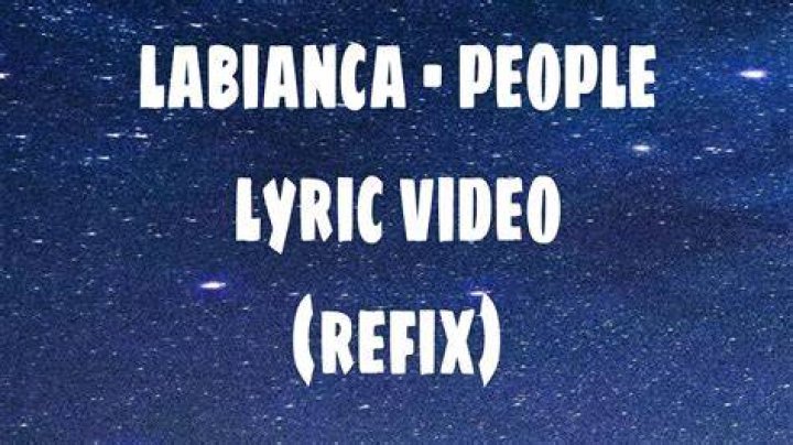 LYRICS: Labianca – People