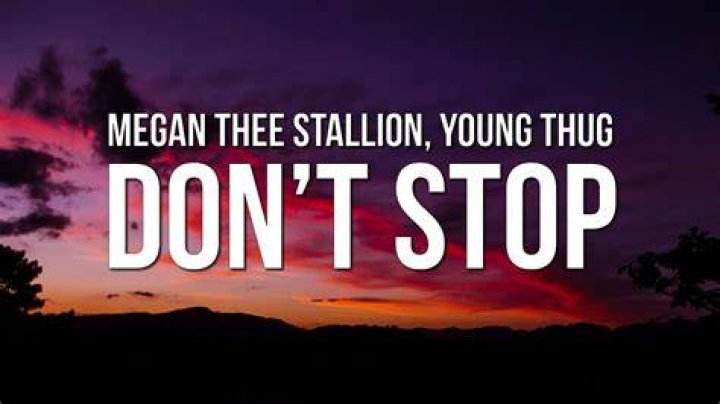 LYRICS: Megan Thee Stallion ft Young Thug – Don’t Stop