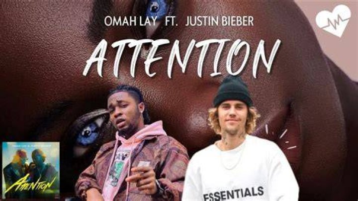 LYRICS: Omah Lay ft Justin Bieber – Attention