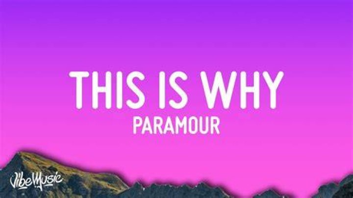 LYRICS: Paramore – This Is Why
