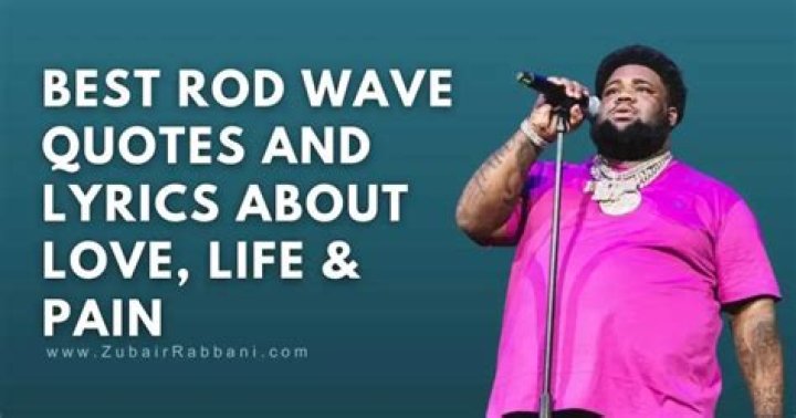 LYRICS: Rod Wave – Stone Rolling
