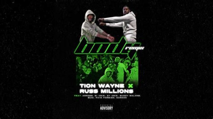 LYRICS: Russ Millions X Tion Wayne ft Fivio Foreign X Buni (SMG) X ZT X E1 X Darkoo X Bugzy Malone X ArrDee – Body (Remix)