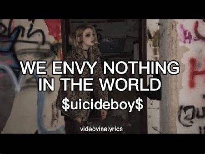 LYRICS: Suicide Boys – We Envy Nothing In The World