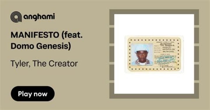 LYRICS: Tyler The Creator ft Domo Genesis – Manifesto