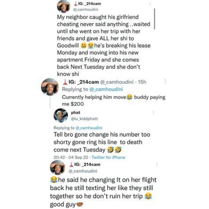Man Donates His Girlfriend’s Belongings To Charity After He Caught Her Cheating