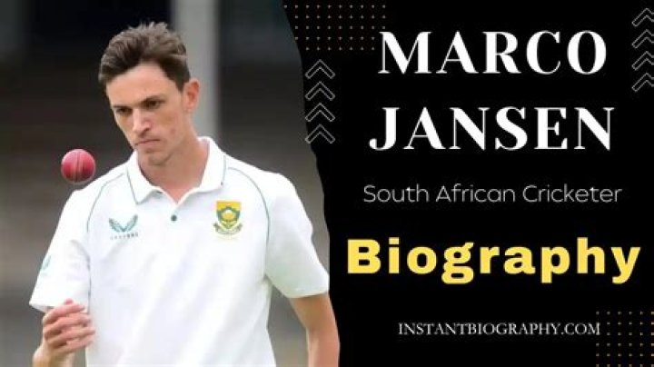 Marco Jansen Bio, Age, Height, Parents, Net Worth