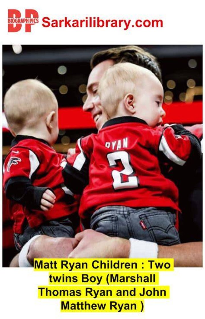 Matt Ryan Children: Meet Marshall and Johnny