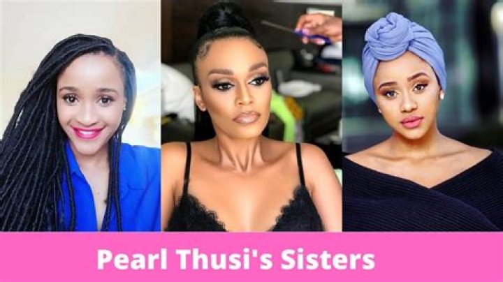 Meet Actress Pearl Thusi’s Sizzling Hot Young Sister Prunella Thusi