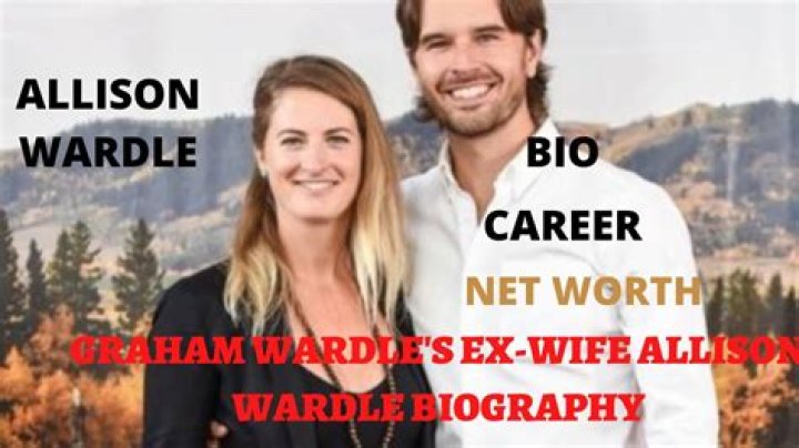 Meet Allison Wardle, Ex-wife of Graham Wardlee
