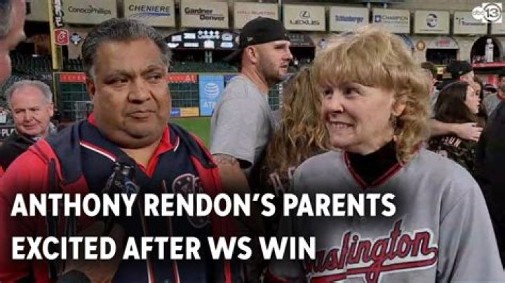 Meet Anthony Rendon Parents, Rene and Bridget Rendon
