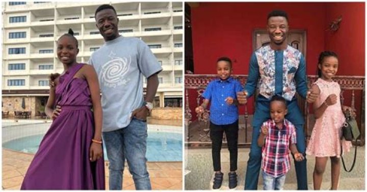 Meet Kwaku Manu’s Beautiful Wife And Four Kids As He Shares New Family Photos