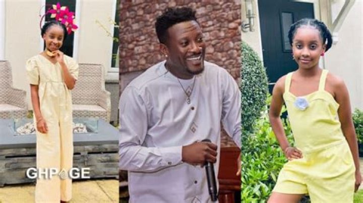 Meet The Cute Daughter Of Asamoah Gyan Who Has Killed Netizens With Her Beauty (Photos)