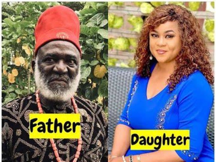 MEET The Father Of Beautiful Nollywood Actress Uju Okoli Who’s Also An Actor