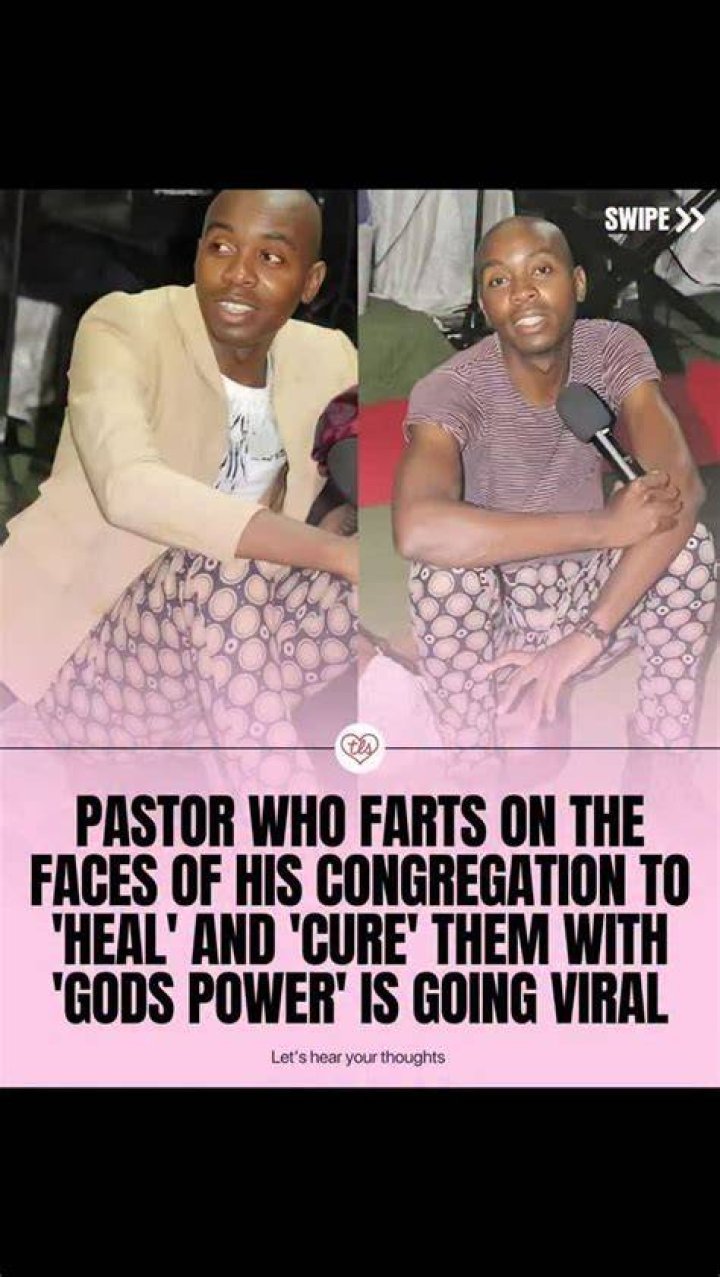 Meet The Pastor Who Farts On the Faces Of Church Members During Deliverance (Photos)