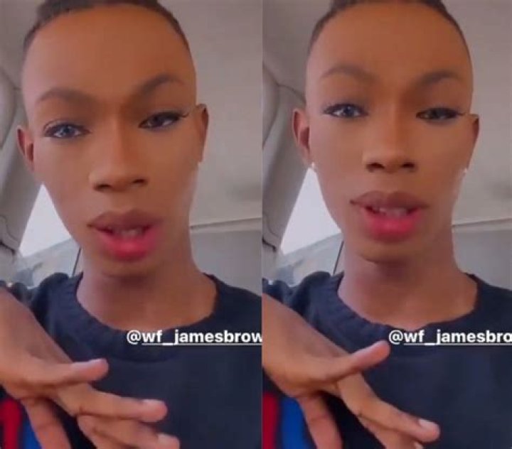 ‘Men Are Useless & I Regret Being A Man’– Crossdresser, James Brown Says As He Reacts To Rape Cases