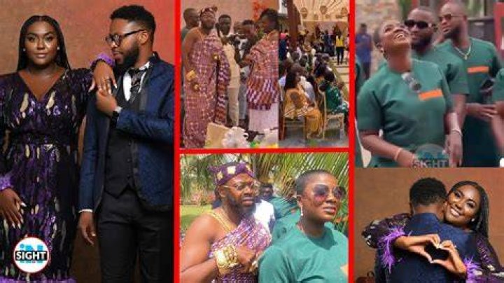 More Photos Of Kalybos And Ahuofe Patri In Their Wedding Outfit, Looks Like A TV Commercial