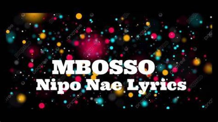 MUSIC: Mbosso – Nipo Nae