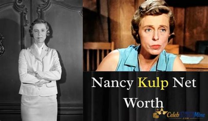 Nancy Kulp Net Worth, Income, Salary, Earnings, Biography