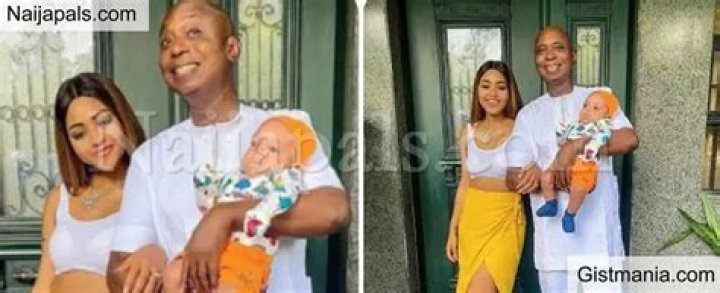 Ned Nwoko Flaunts His Look-Alike Children In Latest Photos