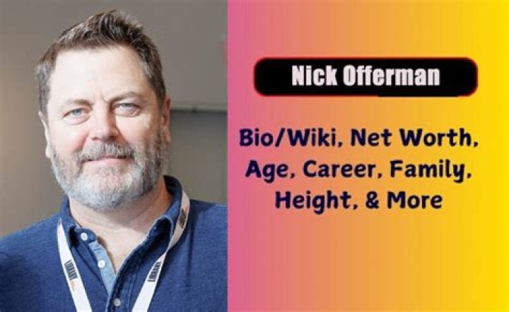 Nick Offerman Net Worth, Age, Height