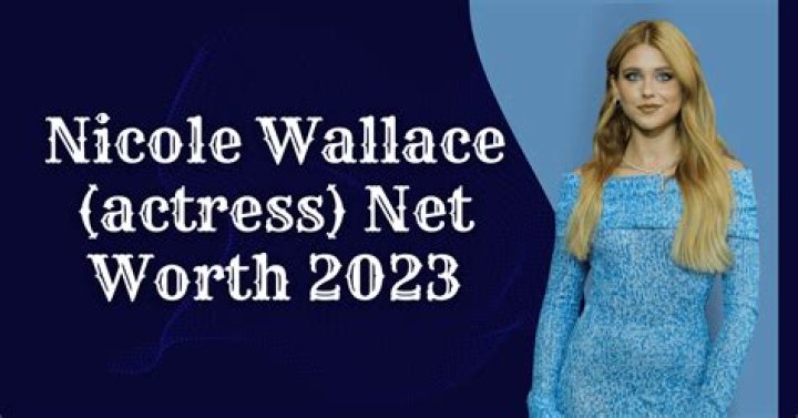 Nicole Wallace Net Worth: How Much Is Nicole Wallace Worth?